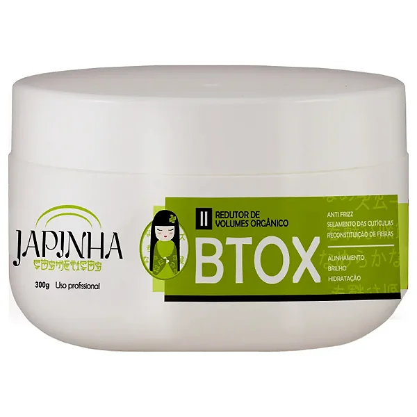 BOTOX JAPINHA  REDUTOR DE VOLUME ORGANICO 300G