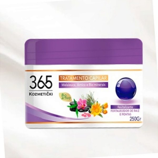 Mascara Tratamento Capilar  Kozmeticki 365 Revitalizante 250g