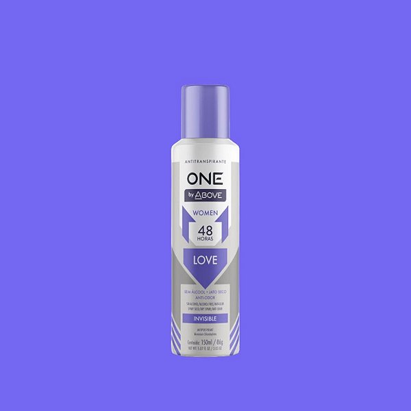 DESODORANTE ABOVE AEROSOL ONE 48HS WOMEN LOVE 150ML