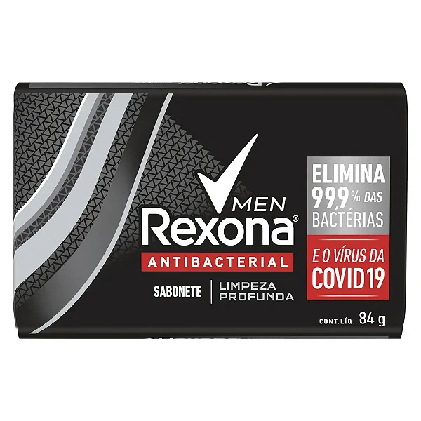 SABONETE REXONA MEN ANTIBACTERIAL 84G