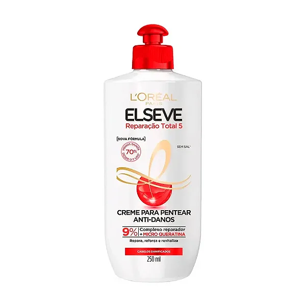 CREME DE PENTEAR ELSEVE  REPARAÇÃO TOTAL 5 250ML