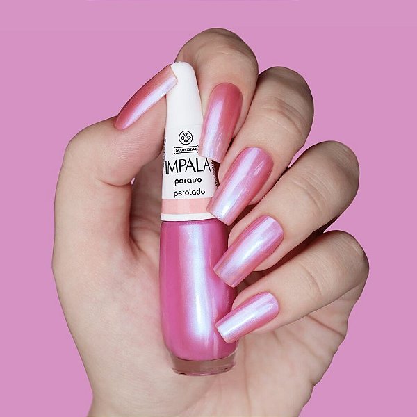ESMALTE IMPALA PEROLADO COR DA  MODA PARAISO 7,5ML