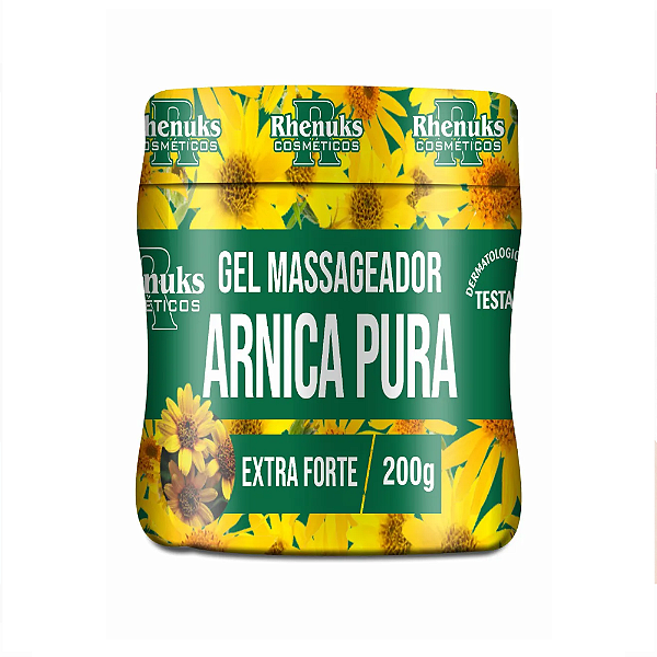 Gel massageador arnica pura 200g Rhenuks