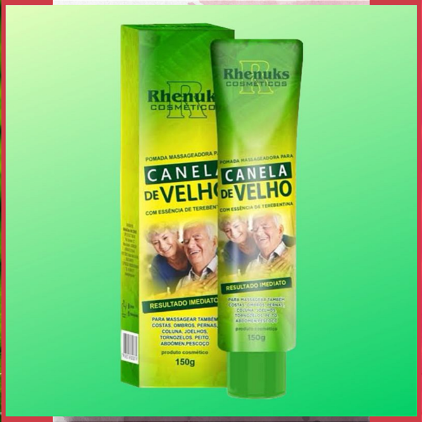 POMADA MASSAGEADORA CANELA DE VELHO 150g Rhenuks