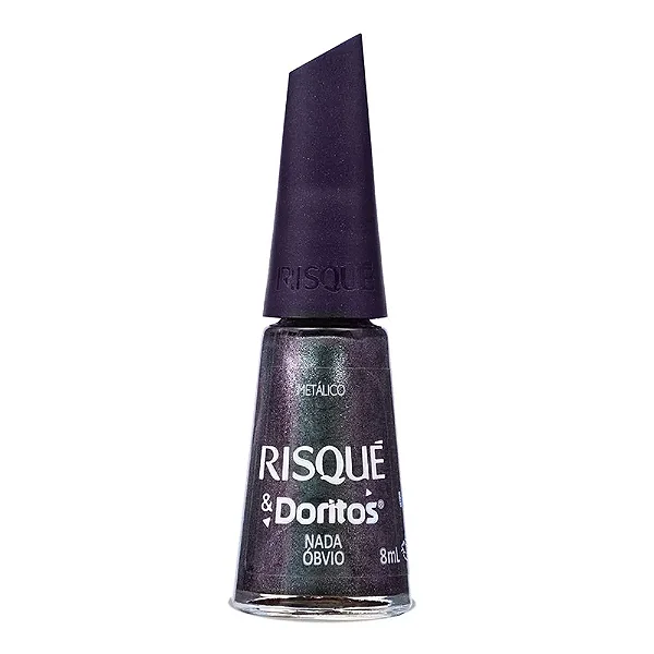 ESMALTE RISQUE METALICO & DORITOS NADA OBVIO 8ML