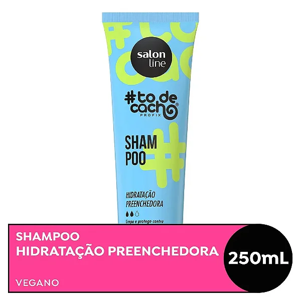SHAMPOO SALON LINE TO DE CACHO HIDRATAÇÃO PREENCHEDORA  250ML