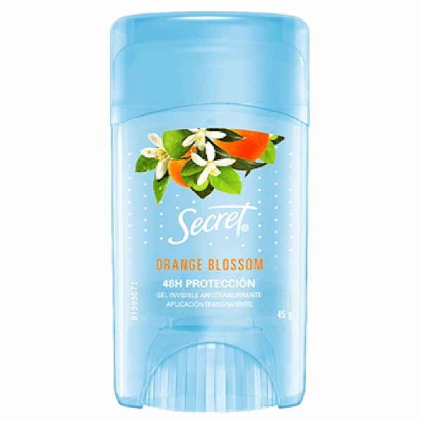 DESODORANTE EM GEL SECRET ORANGE BLOSSOM45G