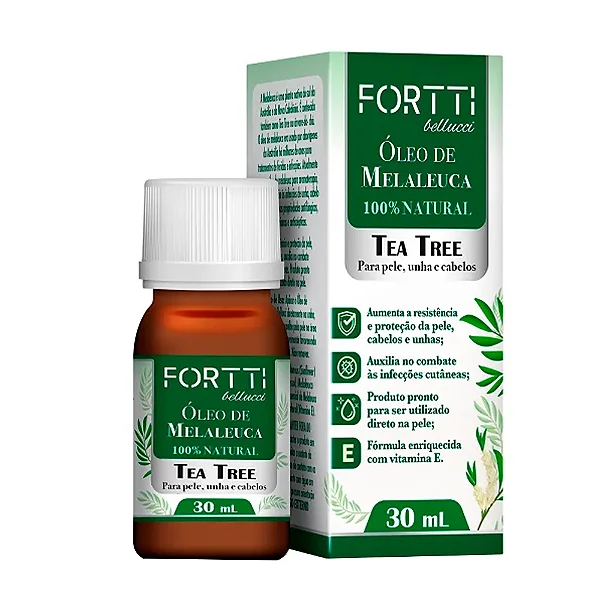 OLEO DE MELALEUCA TEA TREE FORTTI BELLUCCI 30ML