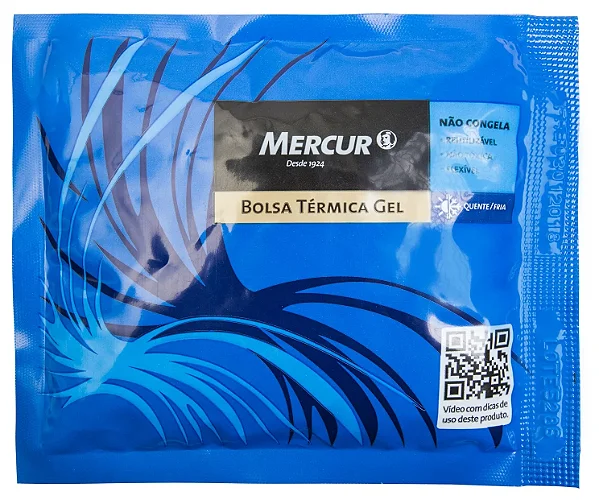 BOLSA TERMICA GEL 200ML  MERCUR AZUL