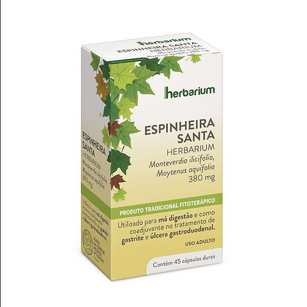ESPINHEIRA SANTA 380MG 45CAPS HERBARIUM