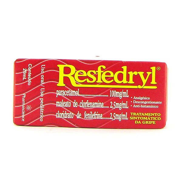 RESFEDRYL COM 5 CAPSULAS