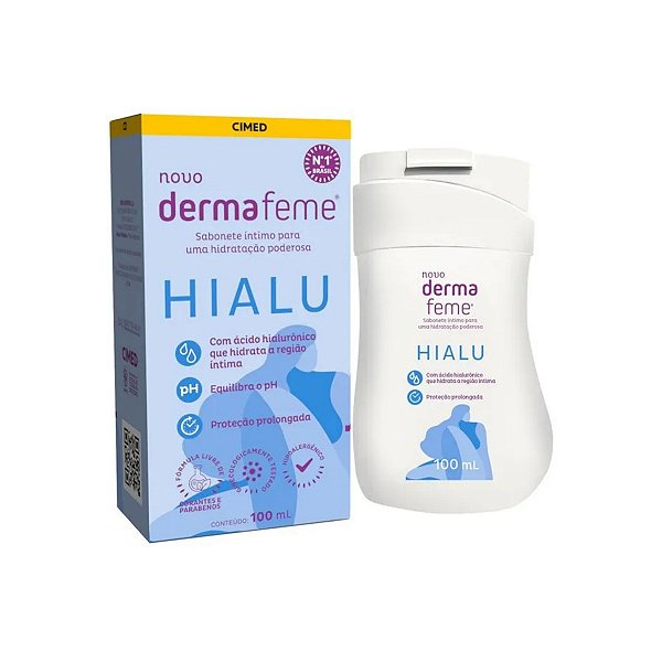 DERMAFEME ACIDO HIALURONICO SAB INTIMO LIQ 100ML CIMED