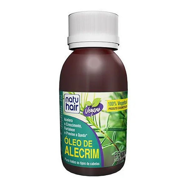 OLEO CAPILAR DE ALECRIM  NATU HAIR 60ML