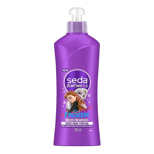CREME PENTEAR SEDA JUNTINHOS FROZEN BRILHO ENCANTADO 300ML