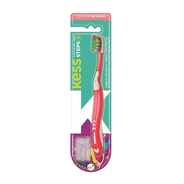 ESCOVA DENTAL KESS INFANTIL KIDS B STEPS 3 REF:204