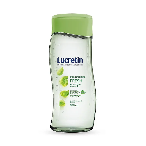 SABONETE LIQUIDO INTIMO LUCRETIN  FRESH 200ML