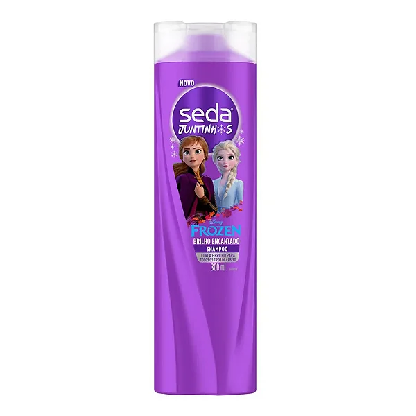 SHAMPOO SEDA JUNTINHOS FROZEN BRILHO ENCANTADO 300ML
