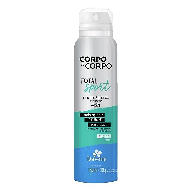 DESODORANTE AEROSOL CORPO A CORPO SPORT 150ML