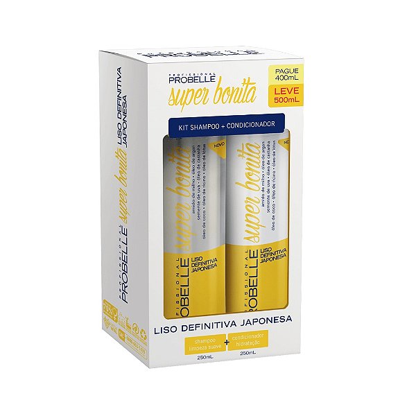KIT SH+COND SUPER BONITA LISO JAPONESA 250ML