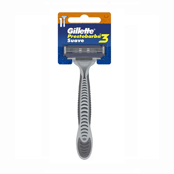 APARELHO BARBEAR GILLETTE PRESTOBARBA   3 SUAVE