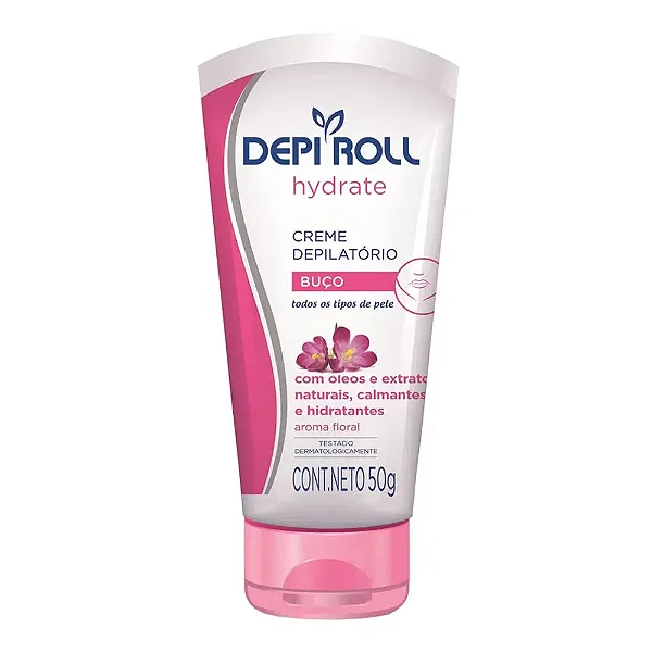 CREME DEPILATORIO  DEPI ROLL PARA BUÇO HYDRATE  50G