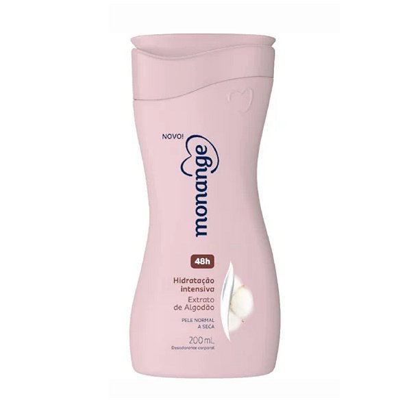 HIDRATANTE CORPORAL MONANGE HIDRATAÇÃO INTENSA 200ML