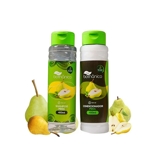 KIT TOK BOTHANICO PERA SHAMPOO 400ML +CONDIOCIONADOR 400ML