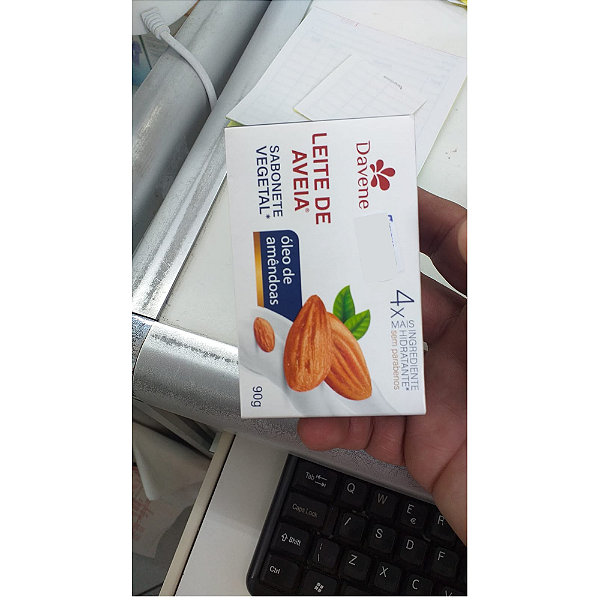 SABONETE DE AVEIA DAVENE 90G AMENDOAS