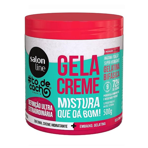 GELACREME SALON LINE TO DE CACHO GELATINA BIFASICA 500G