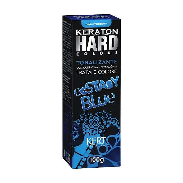 TONALIZANTE KERATON HARD COLORS ECSTASY BLUE 100G
