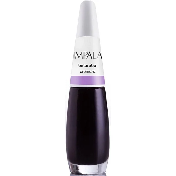 ESMALTE IMPALA TRANSPARENTE A COR DA MODA BETERRABA 7,5ML