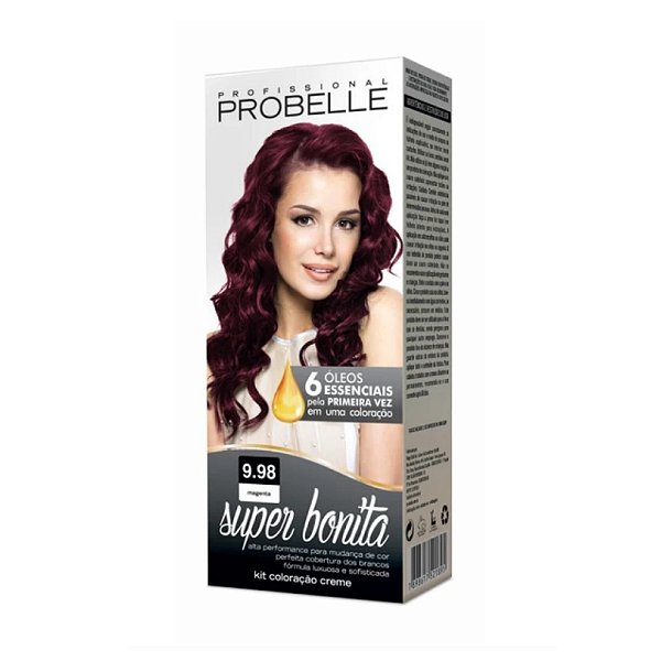 TINTURA PROBELLE SUPER BONITA 9.98 MAGENTA