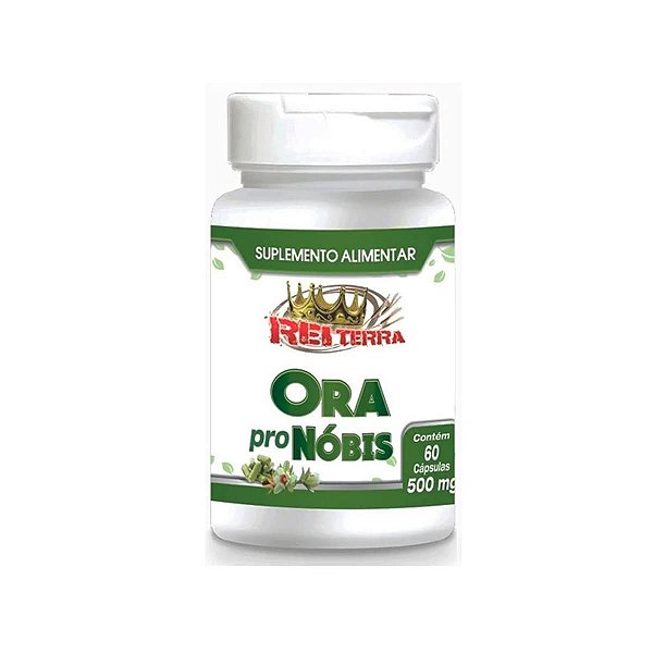 ORA PRO NOBIS REI DA TERRA 500MG  60 CAPSULAS