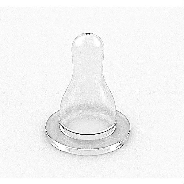 BICO MAMADEIRA MAMITA DE SILICONE REDONDO REF.: 250