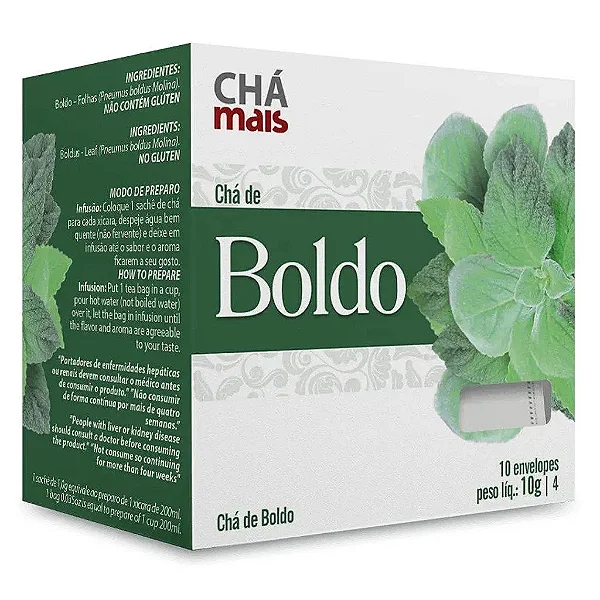CHA DE BOLDO 10ENV 10G CHAMAIS