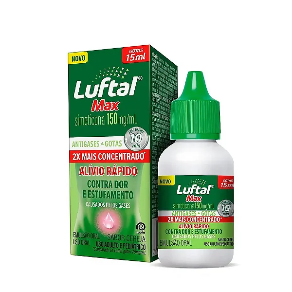 SIMETICONA - LUFTAL MAX 150MG/ML GTS 15ML