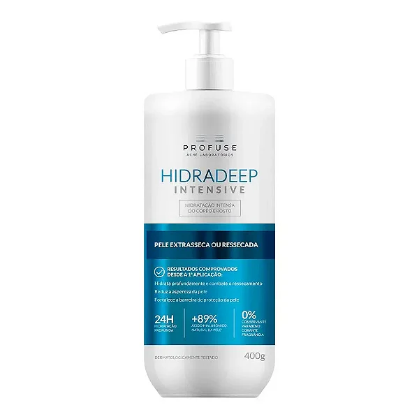 HIDRADEEP INTENSIVE LOCAO HIDRATANTE 400G PROFUSE