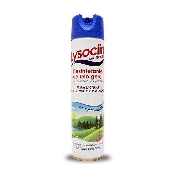 LYSOCLIN SPRAY FRESCOR DA MANHA 400ML