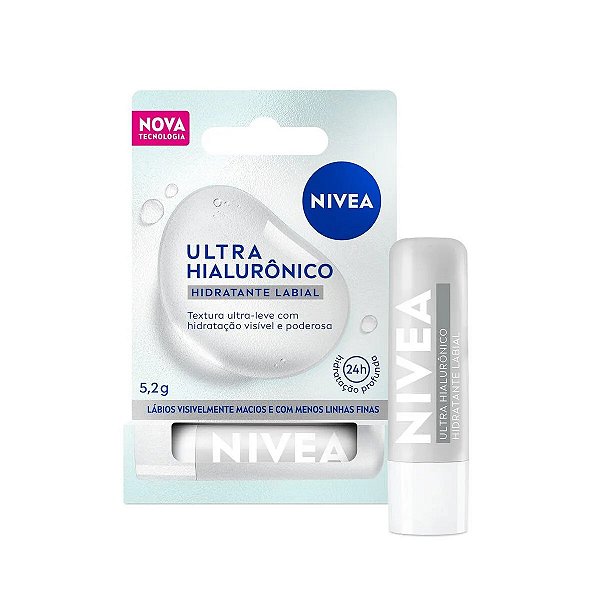 HIDRATANTE LABIAL NIVEA ULTRA HIALURONICO 5,2G