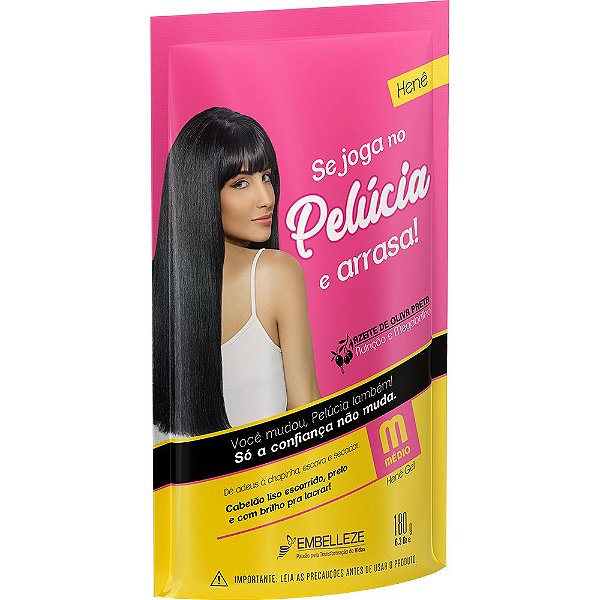 HENE PELUCIA GEL SACHE 180G MEDIO