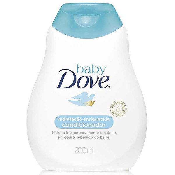 CONDICIONADOR DOVE BABY HIDRATACAO ENRIQUECIDA 200ML