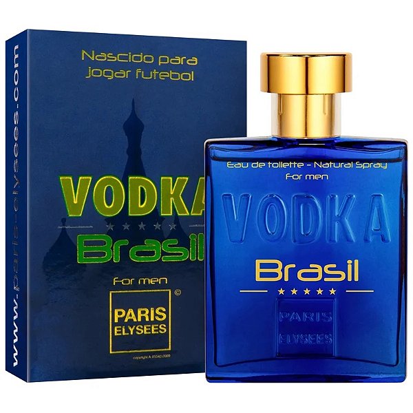 PERFUME VODKA MEN BRASIL AZUL 100ML