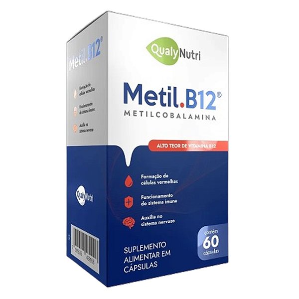 METIL B12 60CAPS QUALYNUTRI