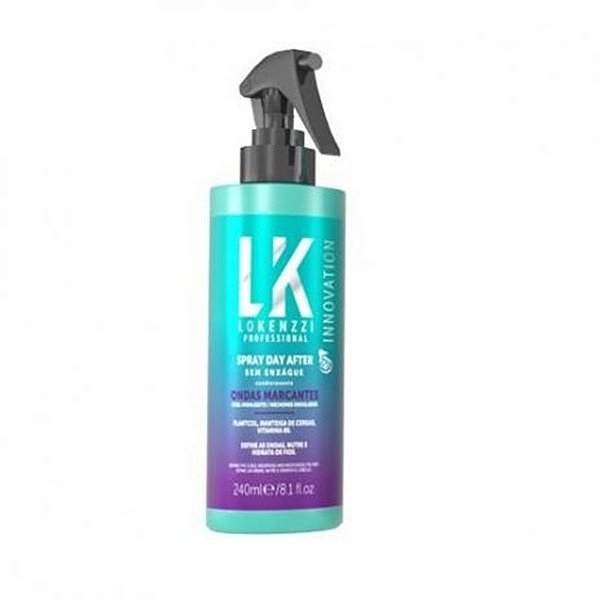 SPRAY LOKENZZI DAY AFTER SEM ENXAGUE ONDAS MARCANTES 240ML