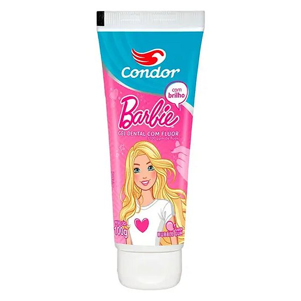 GEL DENTAL CONDOR BARBIE  BRILHO 100G