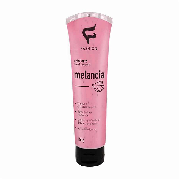 ESFOLIANTE FACIAL E CORPORAL FASHION  MELANCIA 150G