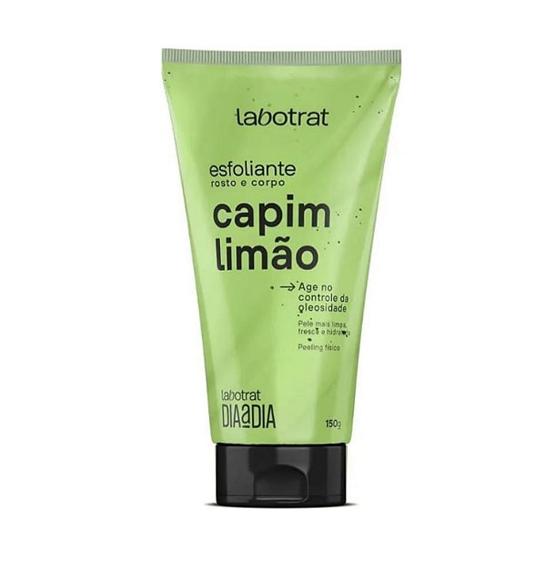 ESFOLIANTE FACIAL E CORPORAL LABOTRAT  CAPIM LIMAO 150G