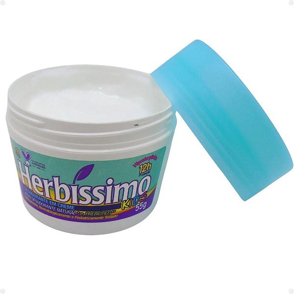 DESODORANTE CREME HERBISSIMO KIDS ZERO ALUMINIO 55GR