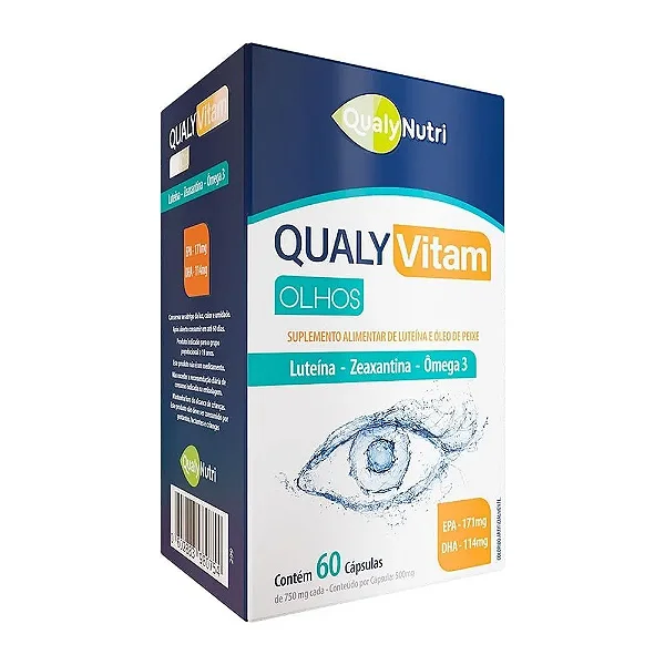 QUALYVITAM OLHOS  60CPS QUALY NUTRI
