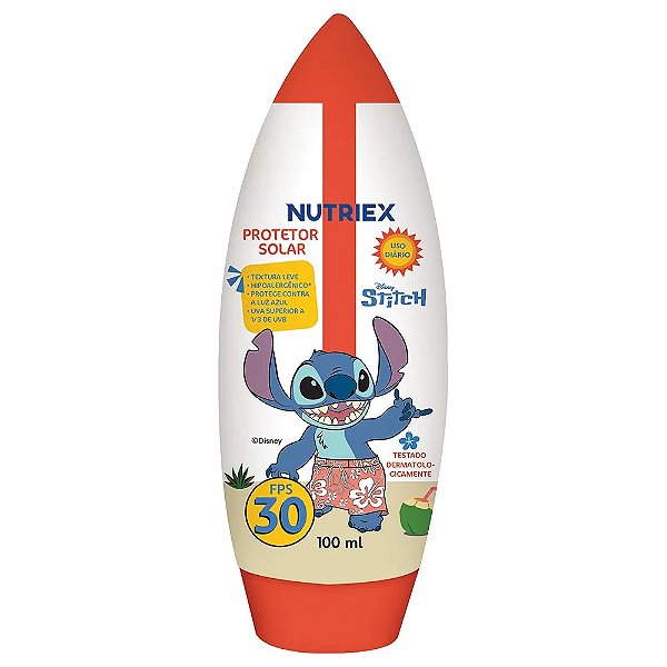 PROTETOR SOLAR NUTRIEX FPS30 STITCH 100ML